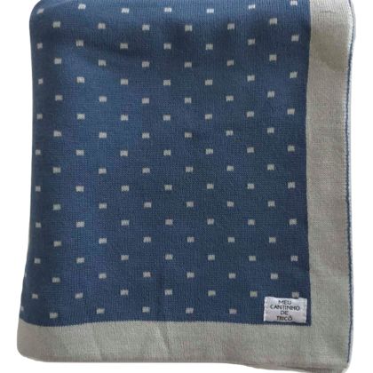 manta de tricot infantil