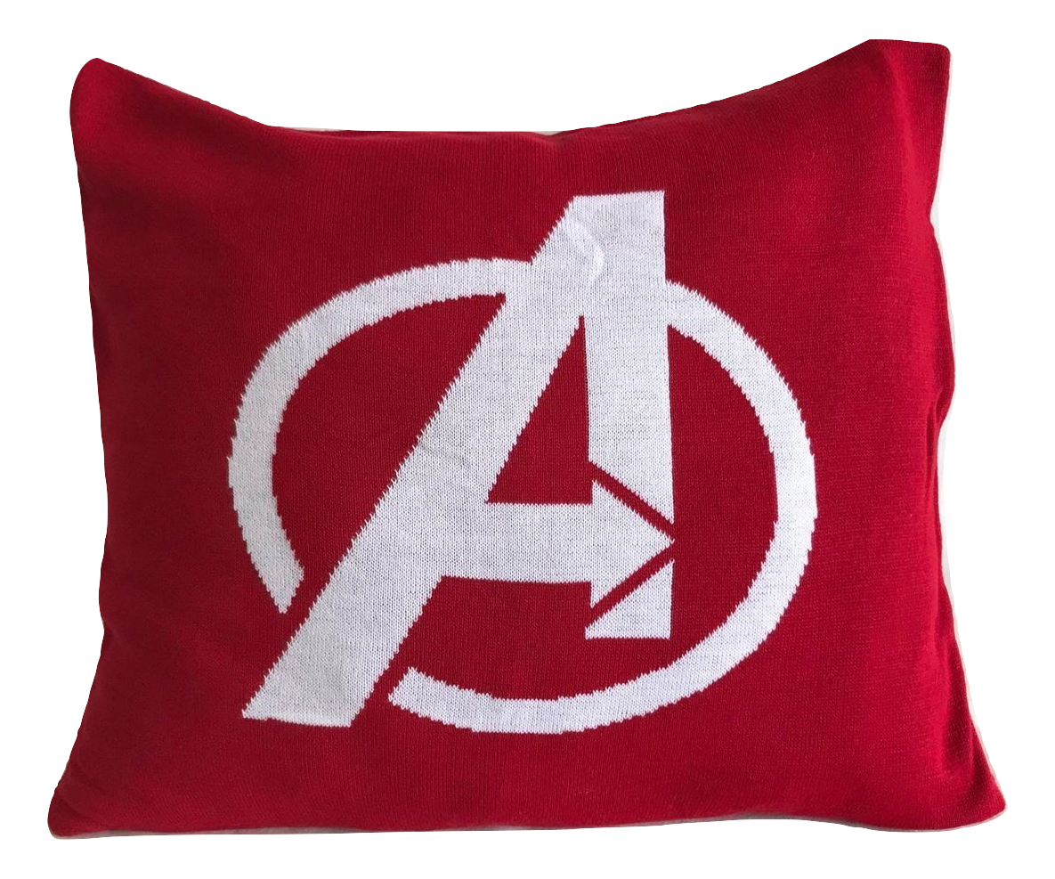 Capa de Almofada Avengers - Meu Cantinho de Tricô