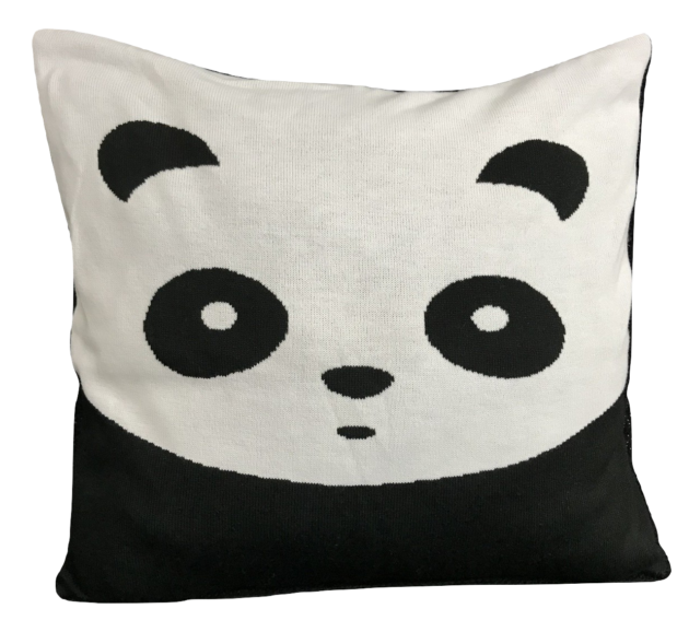 almofada infantil panda