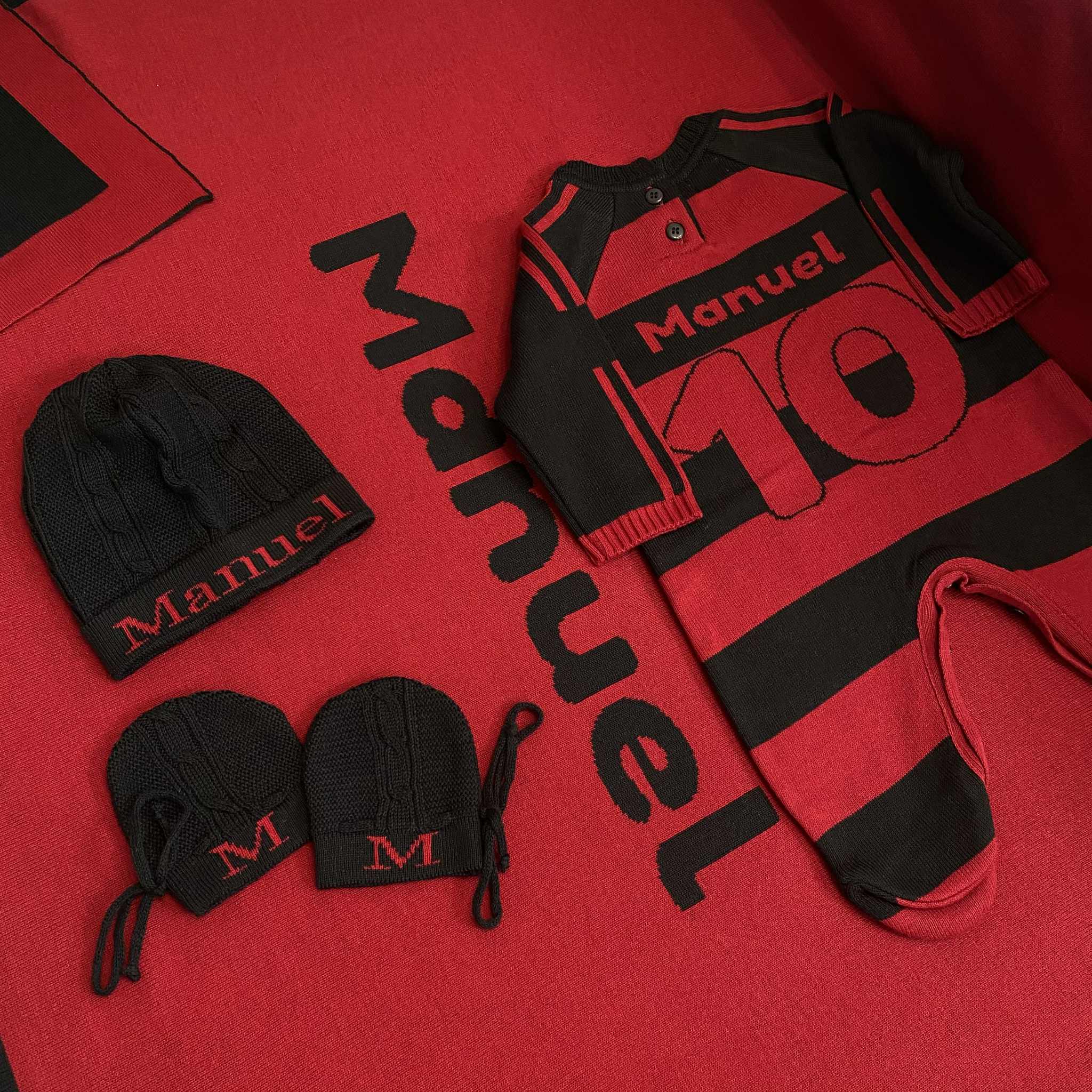 Kit Gorro e Luvas RN Personalizado com Nome - Imagem 11