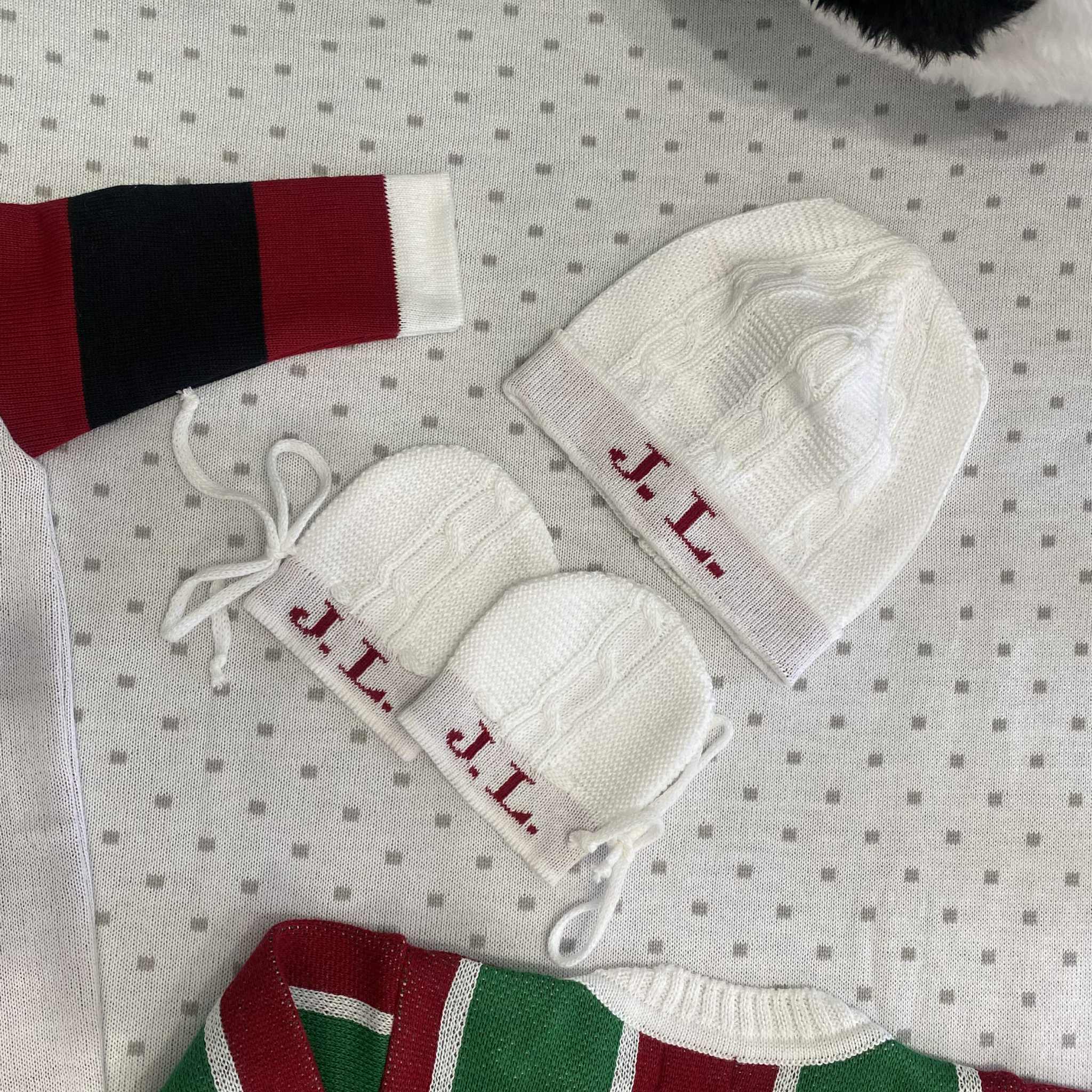 Kit Gorro e Luvas RN Personalizado com Nome - Imagem 7