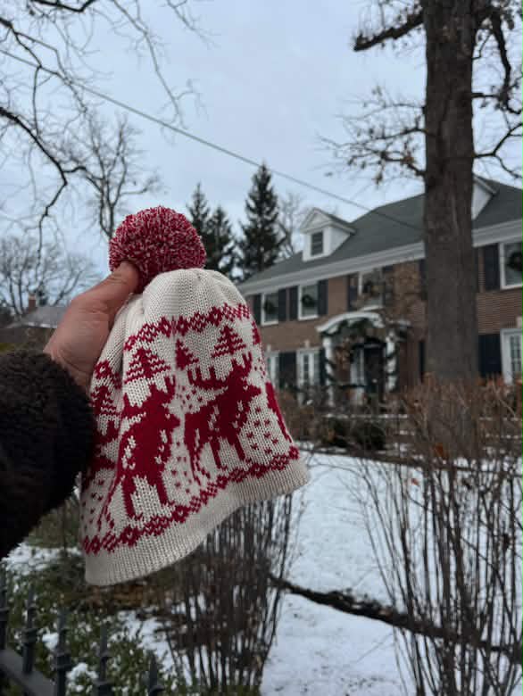 Gorro de Natal Kevin - Filme "Esqueceram de mim" ADULTO - Imagem 3