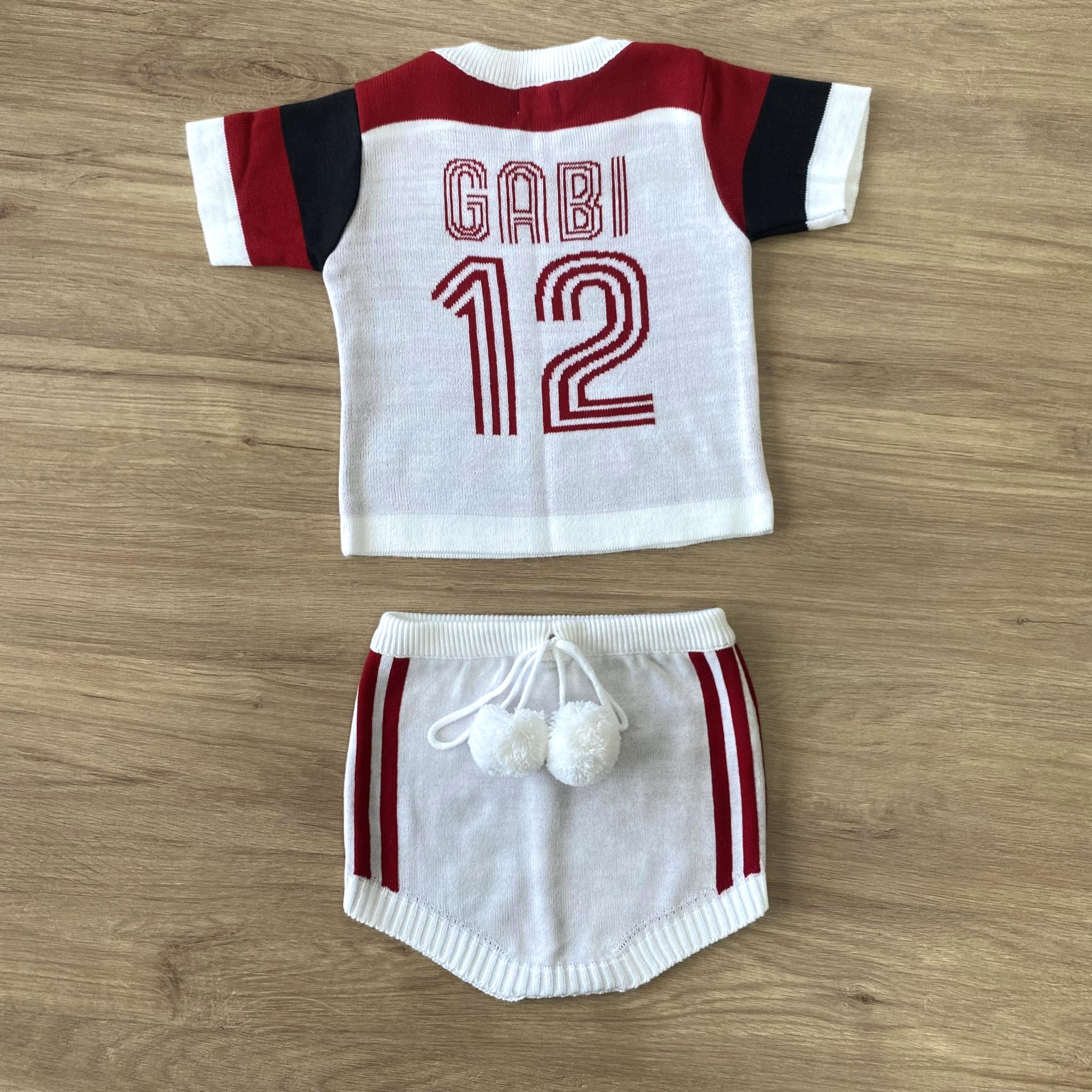 Conjunto Camisa e Tapa Fralda Personalizado