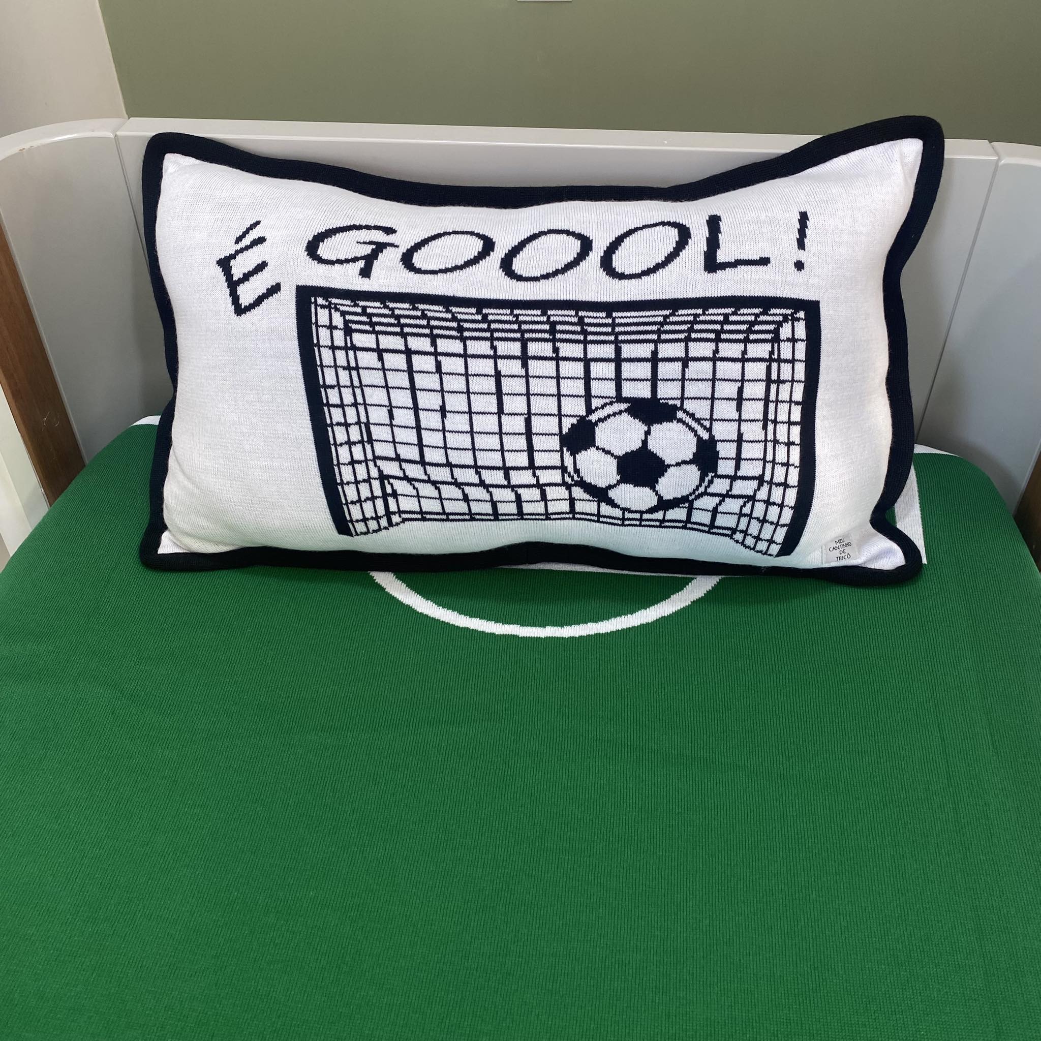 Capa de Almofada É Gol