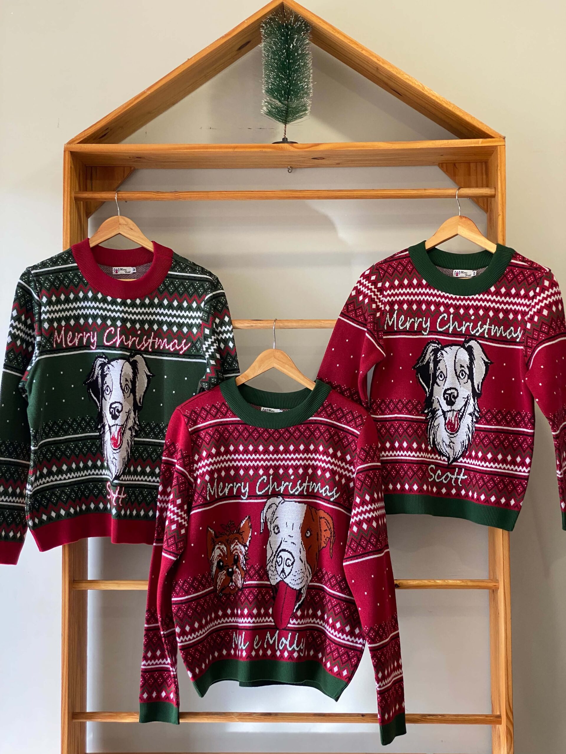 Suéter Natal Personalizado Rosto Pet (Marctextil)